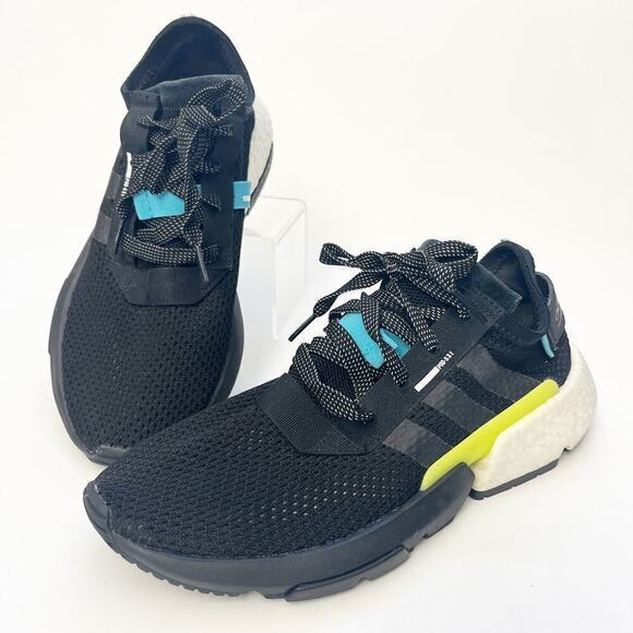 Adidas POD S3.1 Black‎ Solar White Size 7 Sneakers Ultra Boost Gym Training - Picture 1 of 7